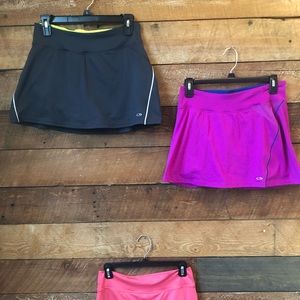 3 tennis skirts
